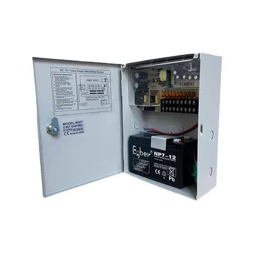 FUENTE SUPERVISADA 12V 10A UPS DIMAX 9 SALIDAS