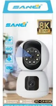 CAMARA PTZ SANCI SC-CA1036 DOBLE LENTE INTERIOR
